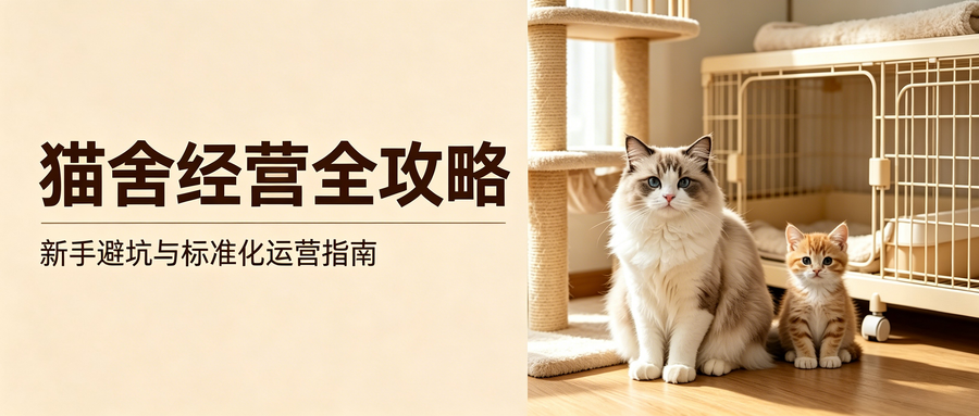猫舍经营全攻略：新手避坑与标准化运营指南
