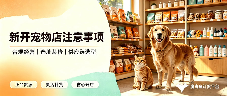 新手开宠物店：选址、合规、进货全攻略